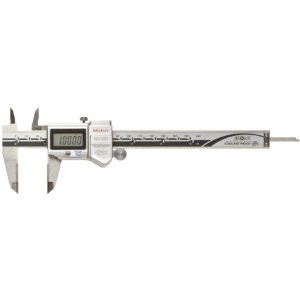 Mitutoyo ABSOLUTE 500-735-10 Digital Caliper, Stainless Steel, Battery Powered, Inch/Metric, 0-6" Range, +/-0.001" Accuracy, 0.0005" Resolution, Meets IP67 Specifications