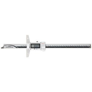 Mitutoyo 571-217-10 ABSOLUTE Digimatic LCD Depth Gauge, Caliper Type, 0-40"/0-1000mm Range, 0.0005"/0.01mm Graduation, +/-0.0025" Accuracy