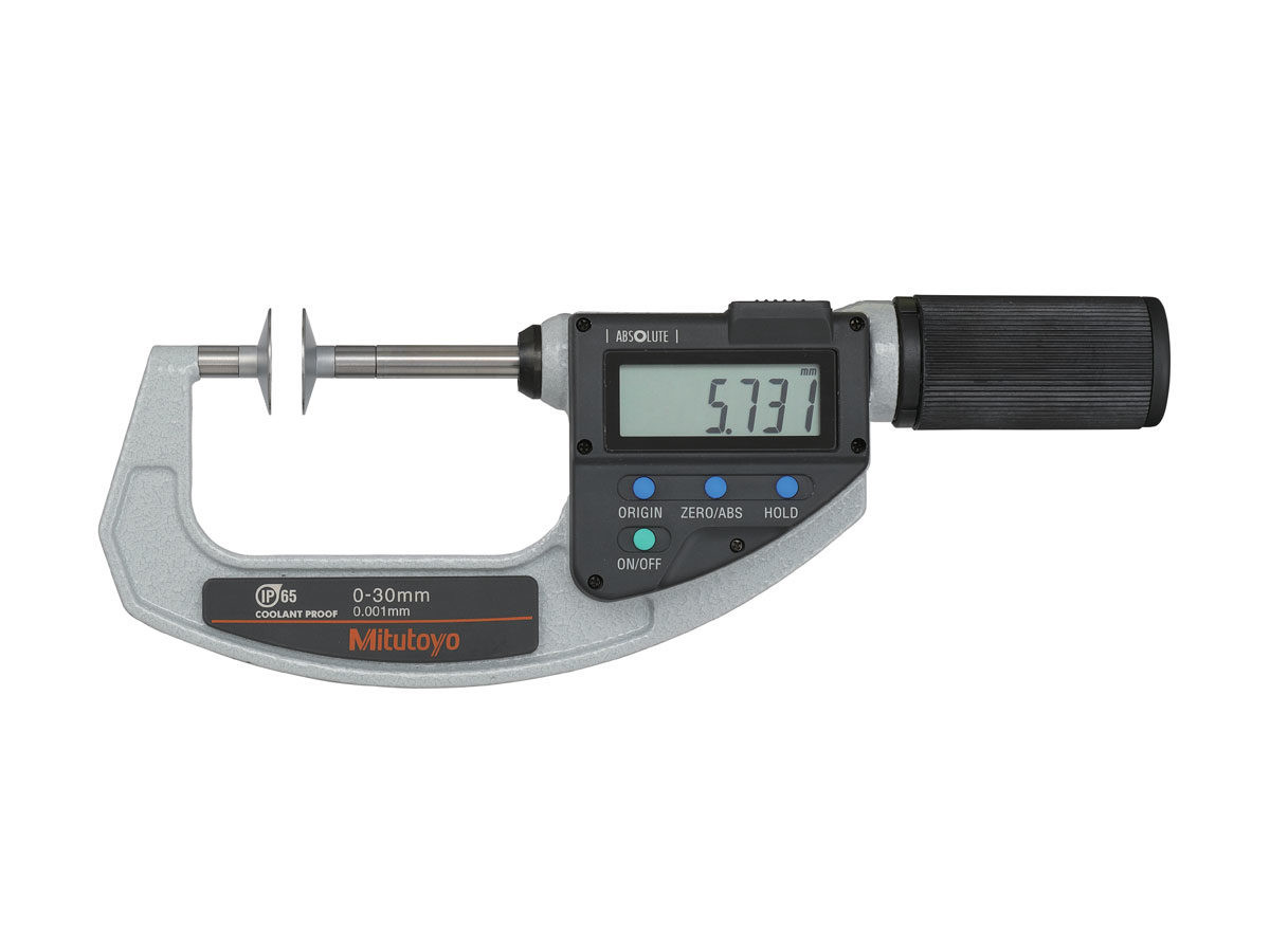 Disc Micrometer-Non-Rotating Spindle-Quickmike